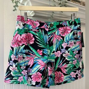NWT wild fable Women’s/Juniors Shorts/Black Tropical Floral/ Size: Medium
